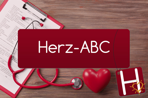 Herz-ABC Buchstabe H